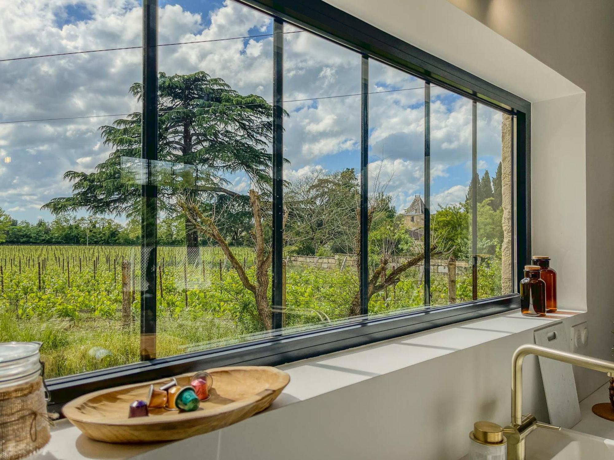 Maison Cosy Avec Vue Sur Les Vignes. Libourne Exterior foto